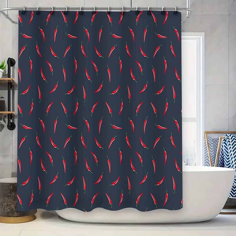 

Bathroom Shower Curtain Tropical Palm Leaf Ocean Wave Scenic Decor Waterproof Fabric Modern Farmhouse Coastal Home Decor W60H190(CM)-1 Pcs