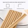 Meichu 24cm Natürliche Bambus Essstäbchen - 20 Paare