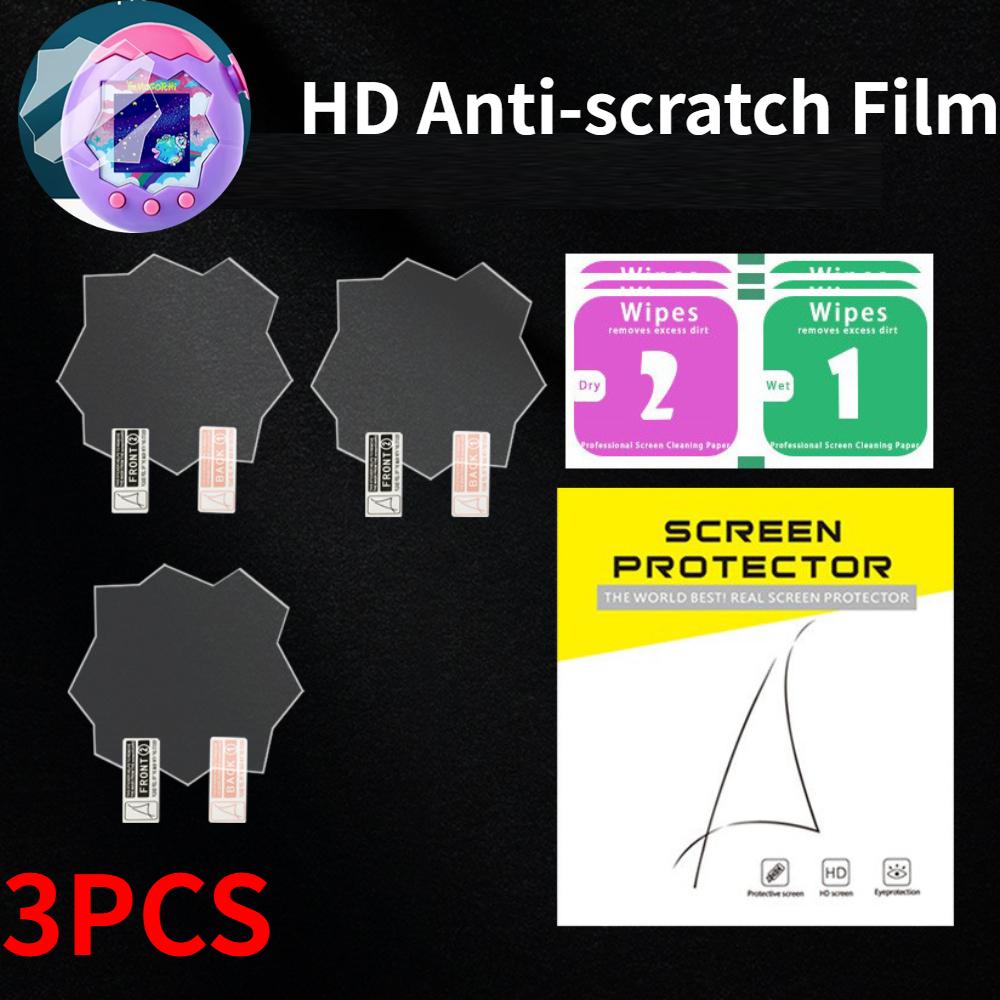 Panel Soft Film for Tamagotchi Paradise Screen Protector Electronic Pets Game Toys Screen Film Anti-scratch Decor Accessories