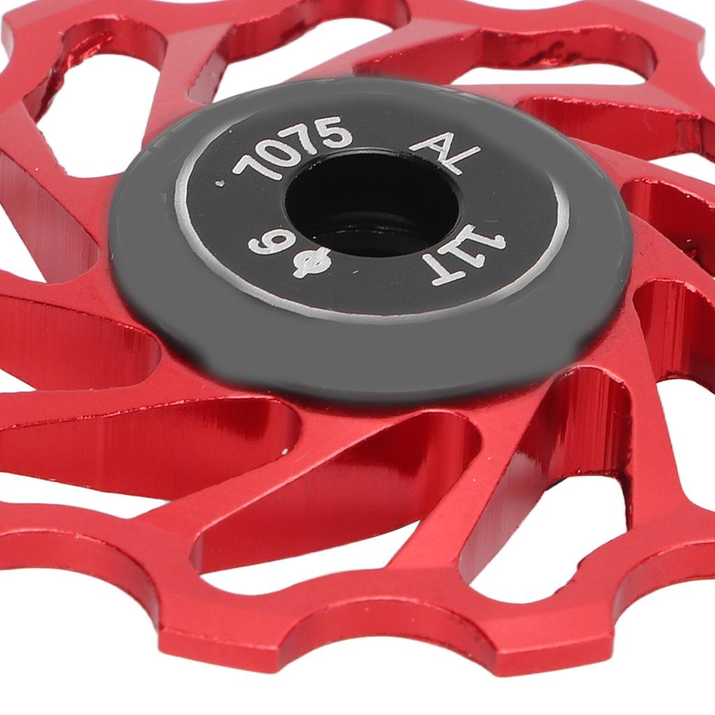 Mountain Bike Rear Derailleur Wheel 11T Metal Ceramic Rear Wheel Roller Bike Accessory