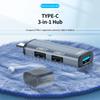 ADS-302C Type-C Adapter Hub to USB 3.0 +  Dual USB 2.0 Expansion Station