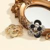 Elegant Enamel Rose Lapel Pin - High-End Brooch for Suits and Coats