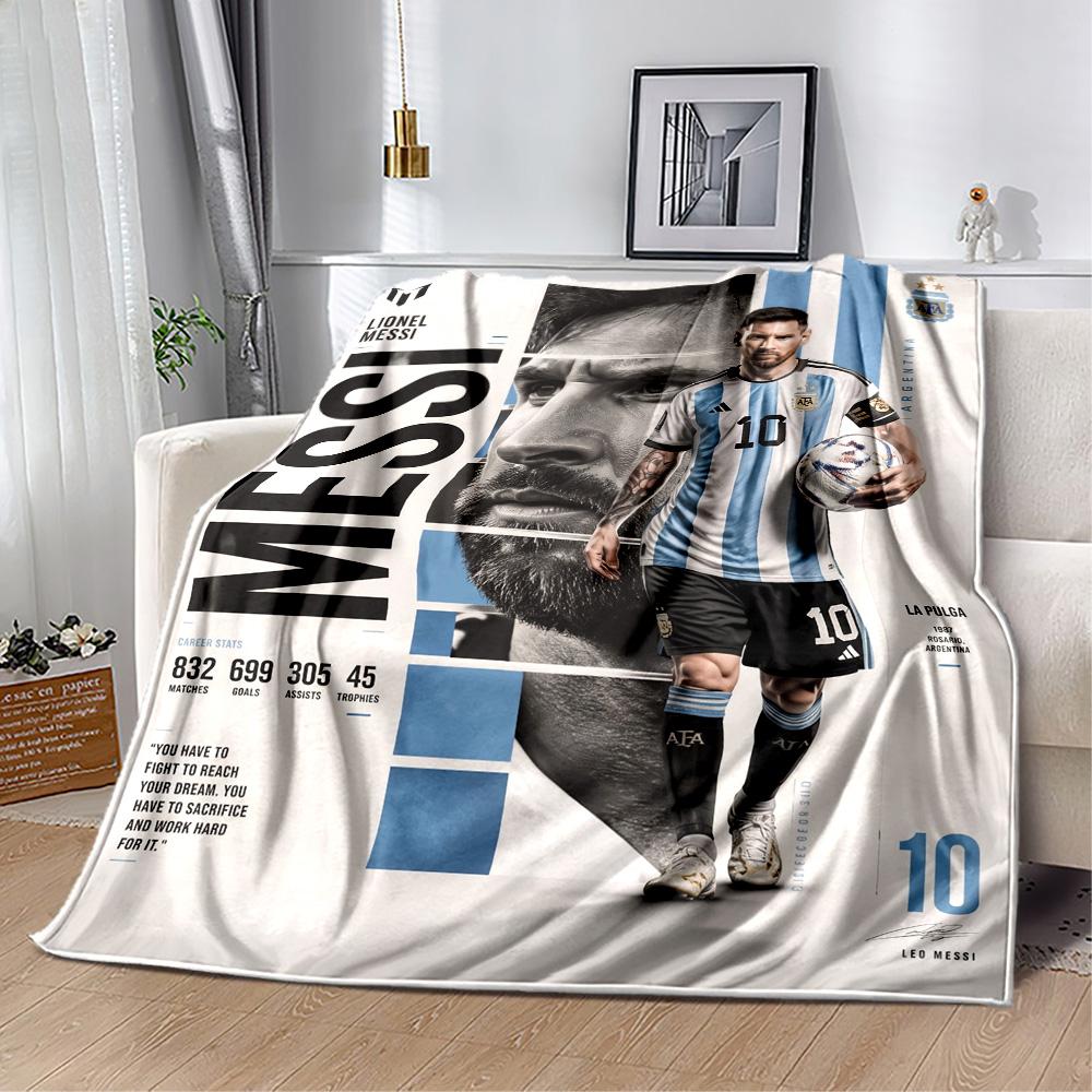 Football Player Action Blanket Soft & Cozy Great for Couch Office Chair for All Seasons Warmthful Decor Best Holiday Gift for Friends Family