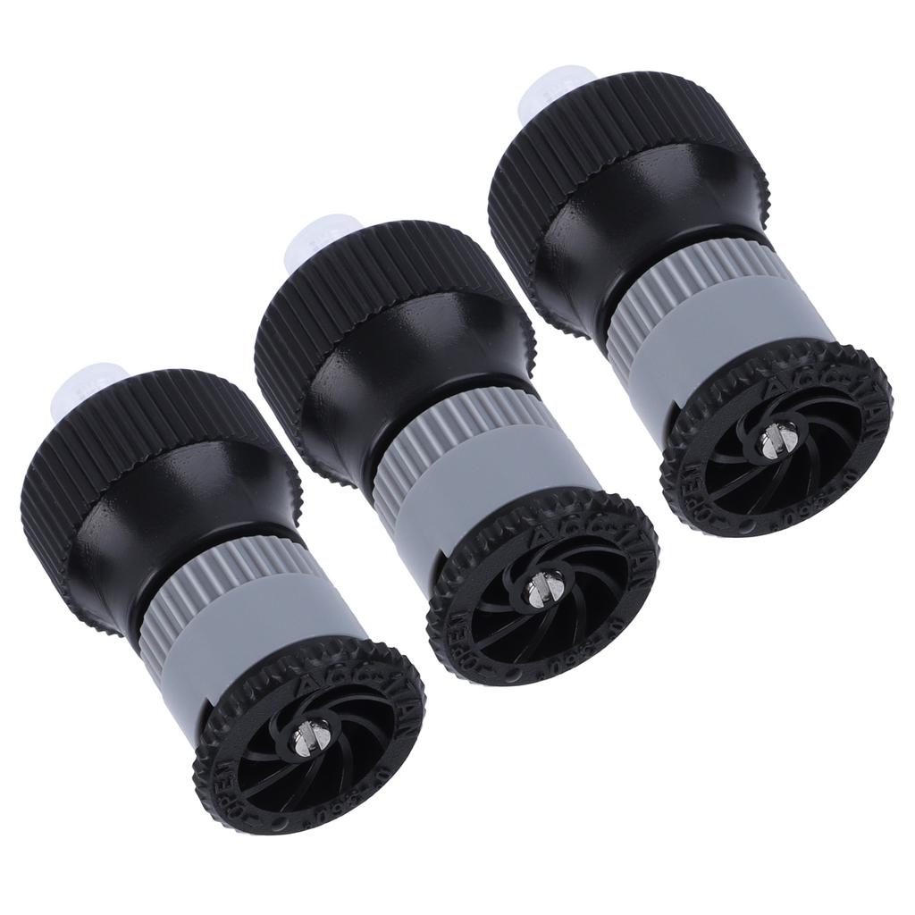 3pcs 360 Degrees  Rotating Buried Spray Nozzle G1 2 Female Thread Adjustable Watering Sprinkler for Lawn Yard Garden