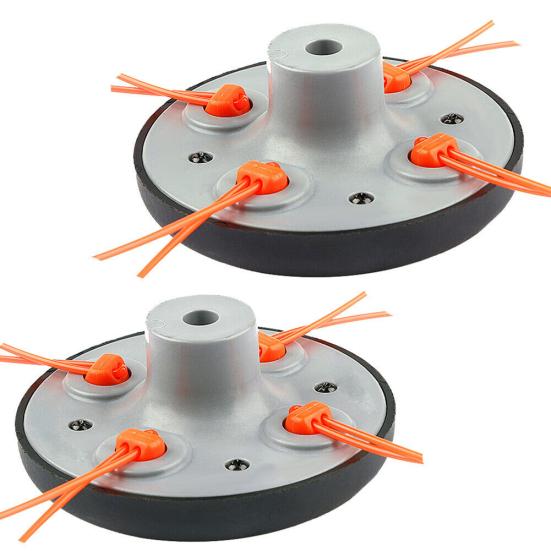 2Pcs Universal Strimmer Line String Trimmer Head for Pivotrim Gas Brush Cutter
