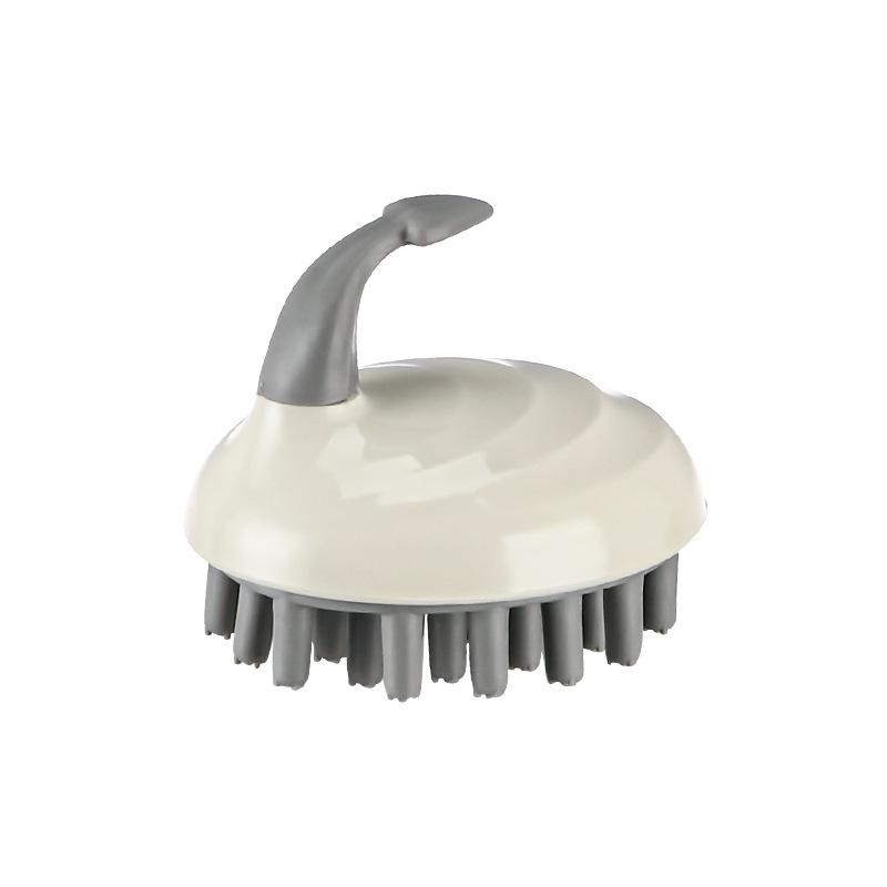 

Multifunctional Silica gel Shampoo Brush Handheld Scalp Shampoo Massage Brush Shower Hair Comb Mini Head Meridian Massage Comb