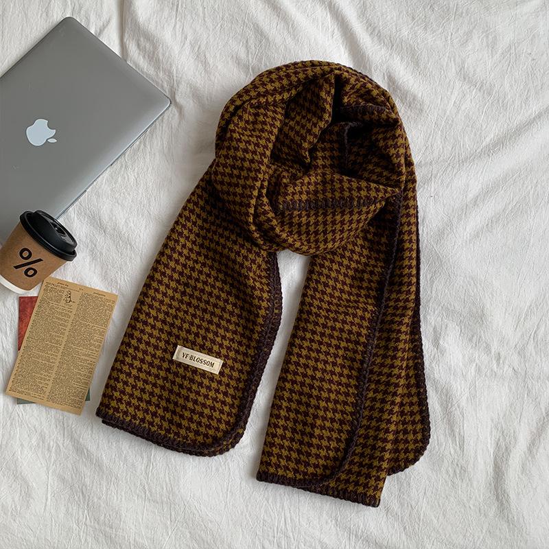 

Классический теплый шарф для женщин на зиму, высококачественный двусторонний теплый шарф, ветрозащитная большая шаль 200*70cm