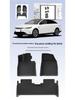 Waterproof TPE Car Mats for Leapmotor C01: Foot Pads & Rear Trunk Mat