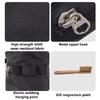 Bouldering Chalk Bag Bucket with Zippers Pocket & Drawstring Closure Adjustable Belt Chalk Bag for Climbing Gymnastics