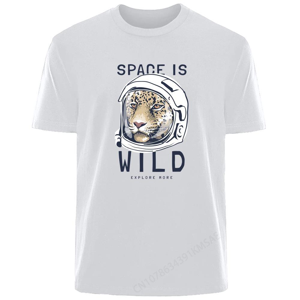 Creative Wildlife Print Summer Men s Cotton Comfortable Breathable T-shirt Casual stylish Men s outdoor street wear S разноцветный