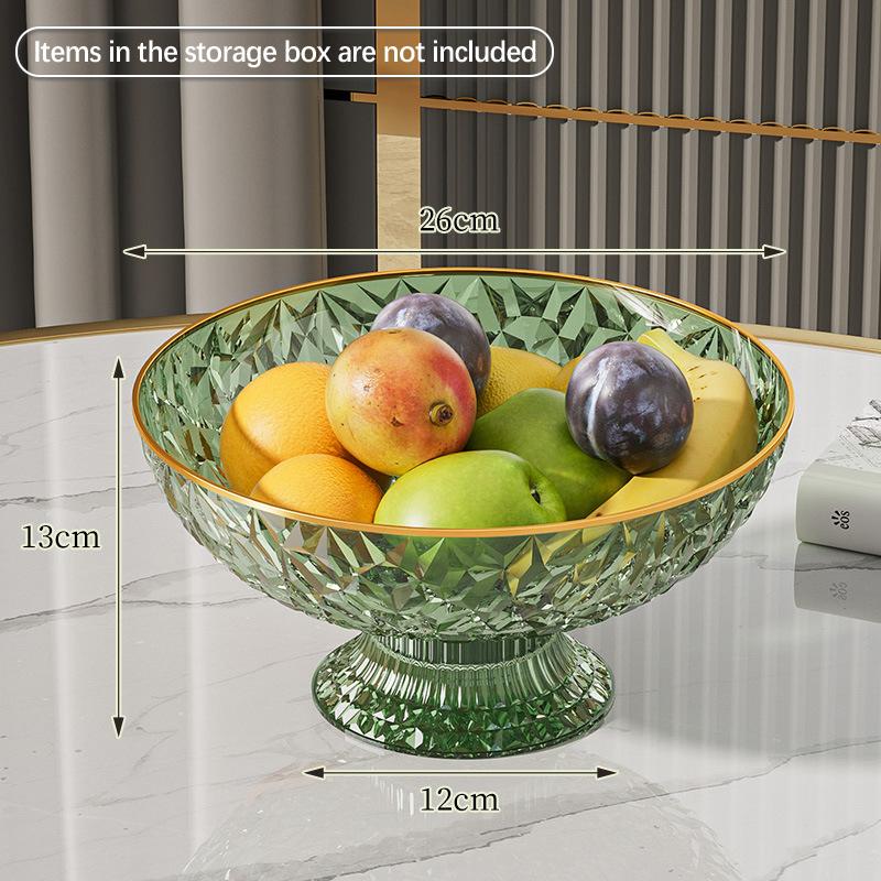 Fruit Plate Coffee Table Fruit Plate Candy Snack Plate Elegant Fruit Bowl Set For Kitchen Organization And Storage