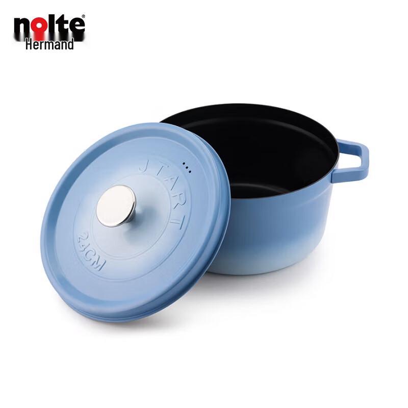 Nolte Dream Blue Enamel Dutch Oven