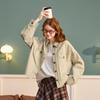 TonLion Women's Cropped Lapel Jacket
