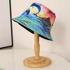 Fashionable Dolphin Design Bucket Hat Sun Sun Hat For Women Soft Cotton Perfect For Beach Hiking And Daily Use