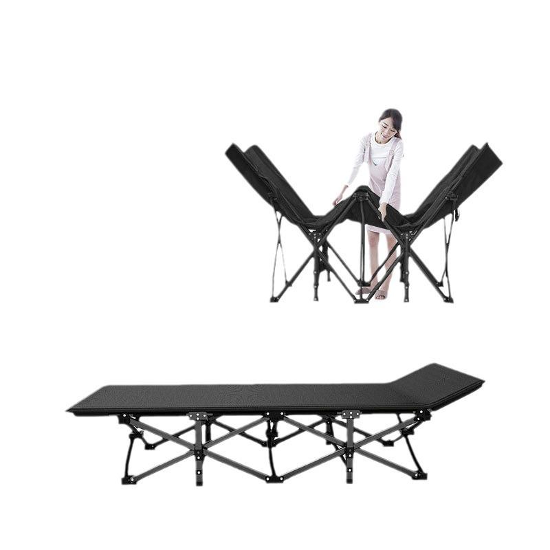 Portable Folding Single Bed for Office, Camping, or Outdoor Use