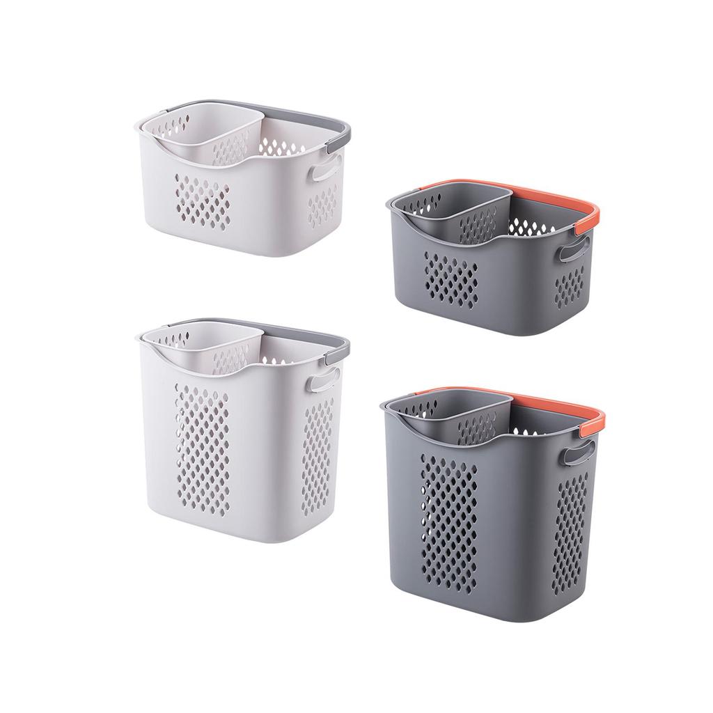Portable Laundry Basket Dirty Clothes Storage Basket for Toilet Bed Sheets