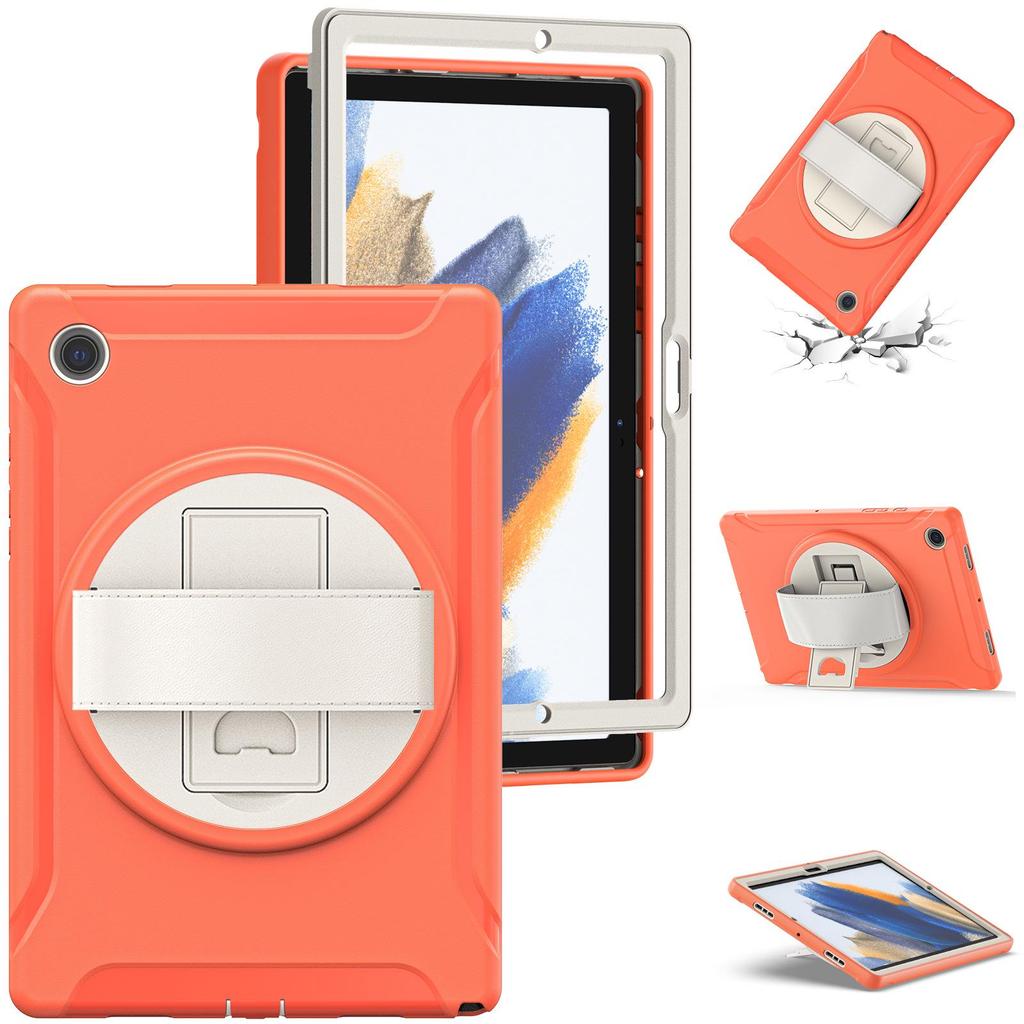 Tab A8 10.5-Inch Anti-Fall Skin-Feel Tablet Case with Rotating Handheld Bracket