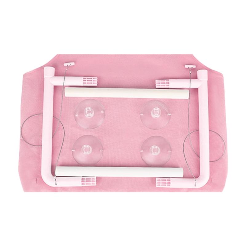 

Cat Bed Shelf Suction Cup Cat Hammock Window Seat Cat Hanging Bed Window рожевий