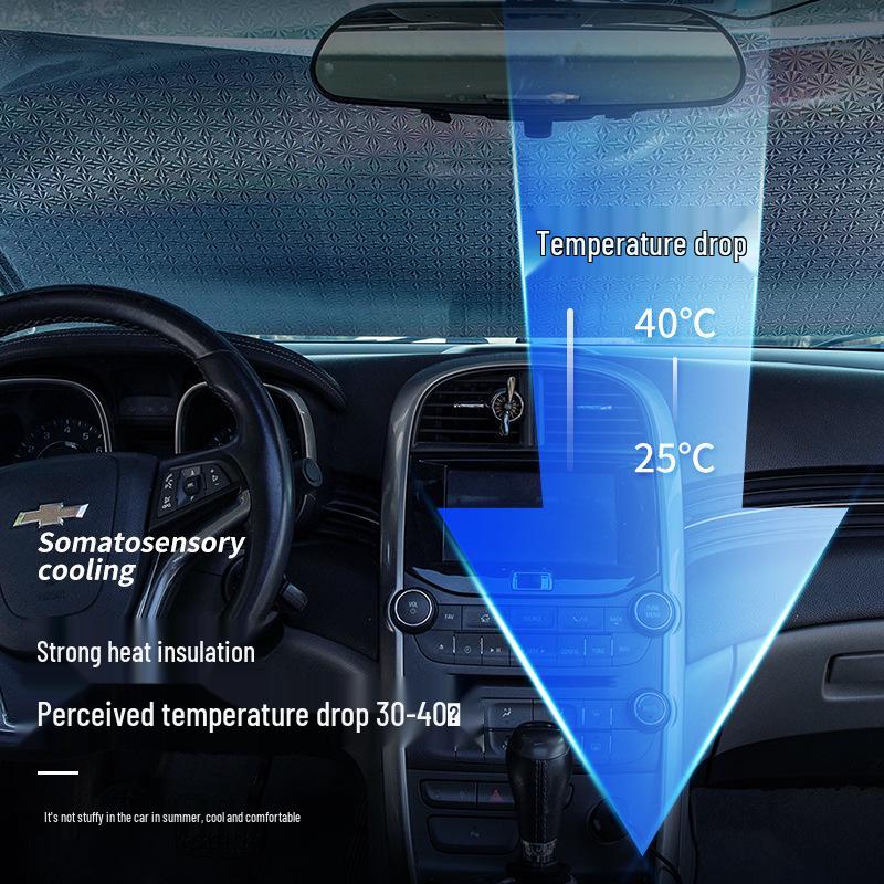 Automatic Retractable Car Windshield Sunshade Visor