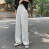 Women's Wide-Leg High-Waist Denim Pants - Slim, Loose Fit for Spring & Autumn 2024