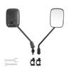 28GC Universal Motorcycle Side Rearview Mirror Motorbike Handlebar Rear View Mirror