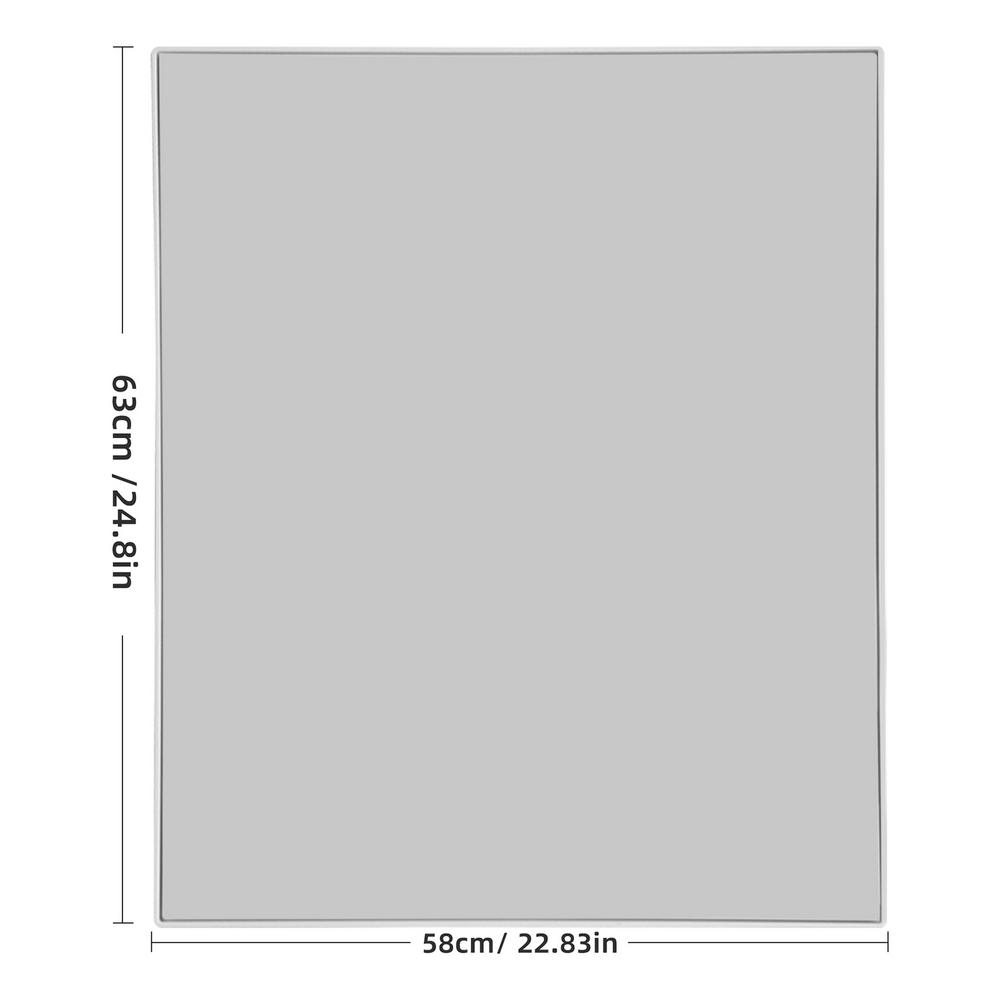 Washer And Dryer Mat Silicone Washing Machine Protector Heat-Resistant Laundry Topper Storage Mat Anti-slip Keeping Area Tidy