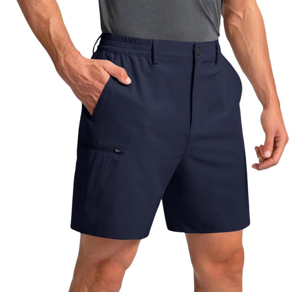 Men's Casual Sports Straight-leg Shorts - Men's Multi-pocket Work Pants