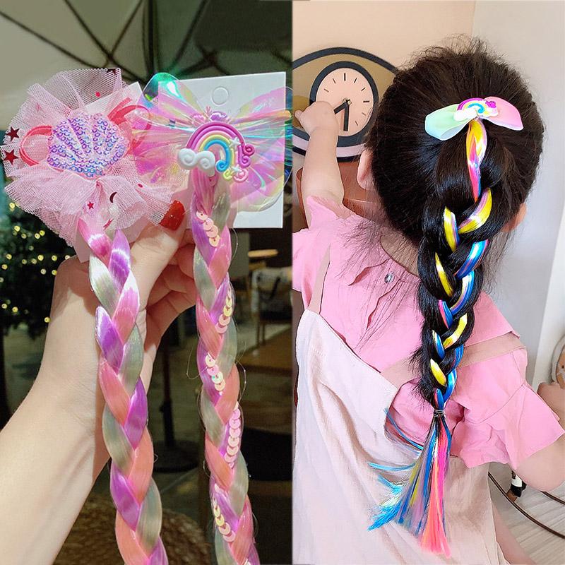 Bobine A Spirale Elastici Per Capelli Anello Supporto Per Coda Di