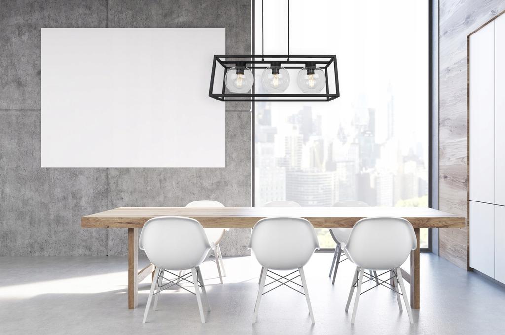 HANGING LAMP CAGE ELEGANT GLASS BALL