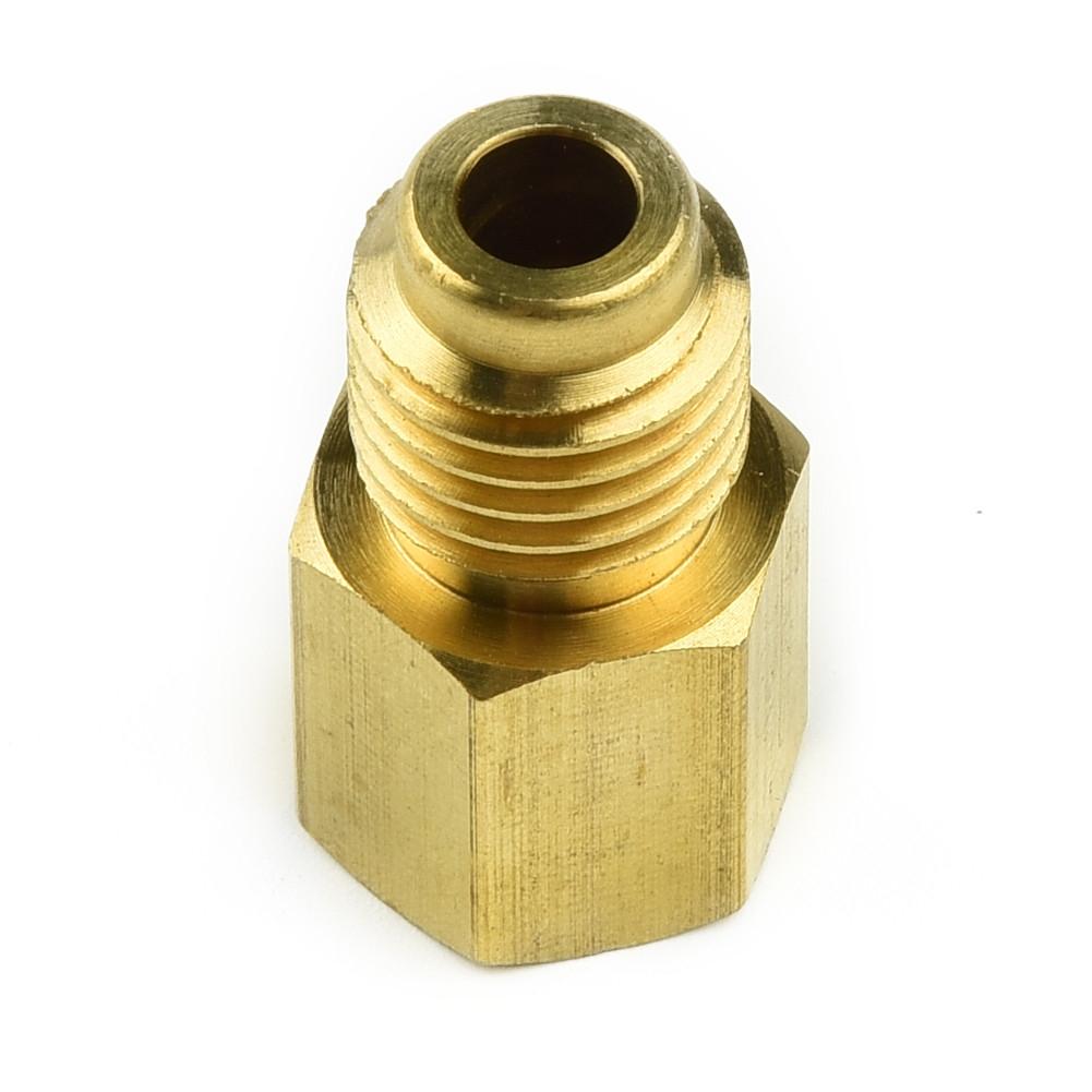 Quick Coupling Adapter Connector 1/2" ACME Male 1/4" SAE R134A R12 High Quality
