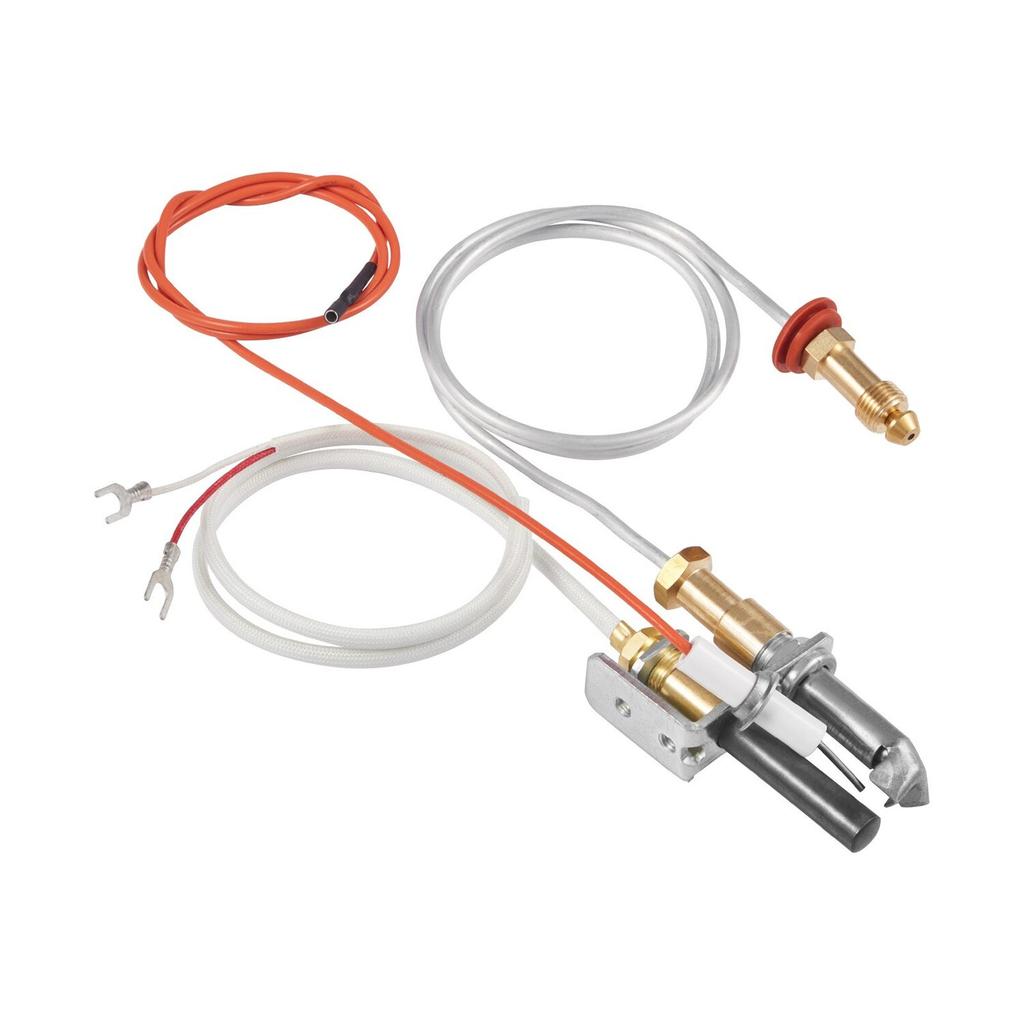 Gas Pilot Assembly, OE 446-512A, HSRV 446-512A, SRV 446-512A Fireplace Gas Pilot Assembly Kit, Natural Gas Ignition Replacement, Compatible with Heat