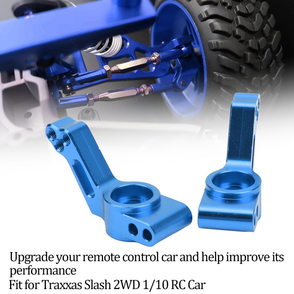 RC Aluminium Alloy Rr Hub Carrier with Brings for   Slash 2  1/10 RC Car Upgrade Parts
