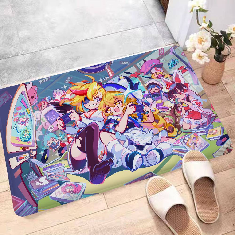 Tappetini da Gioco Musicale M-Muse Dash Tappeto Stampato Welcome Antiscivolo Moderno per Soggiorno Balcone Più Economico