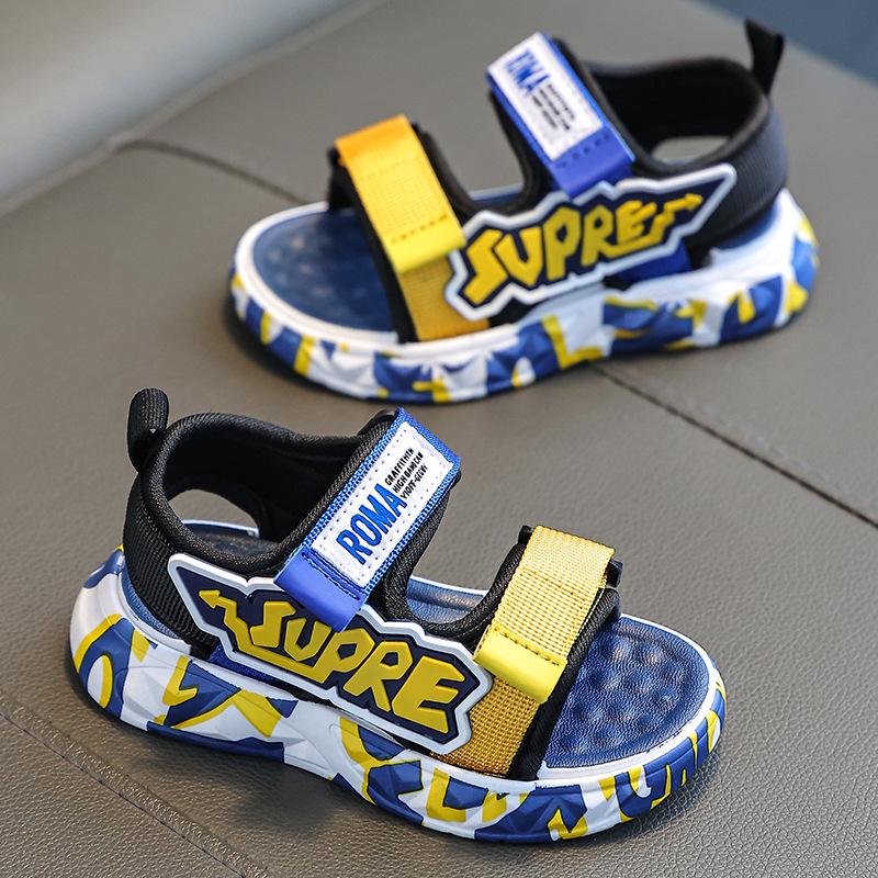 2023 Kids' Soft Sole Non-Slip Sandals for Boys - Summer Outdoor Beach Shoes