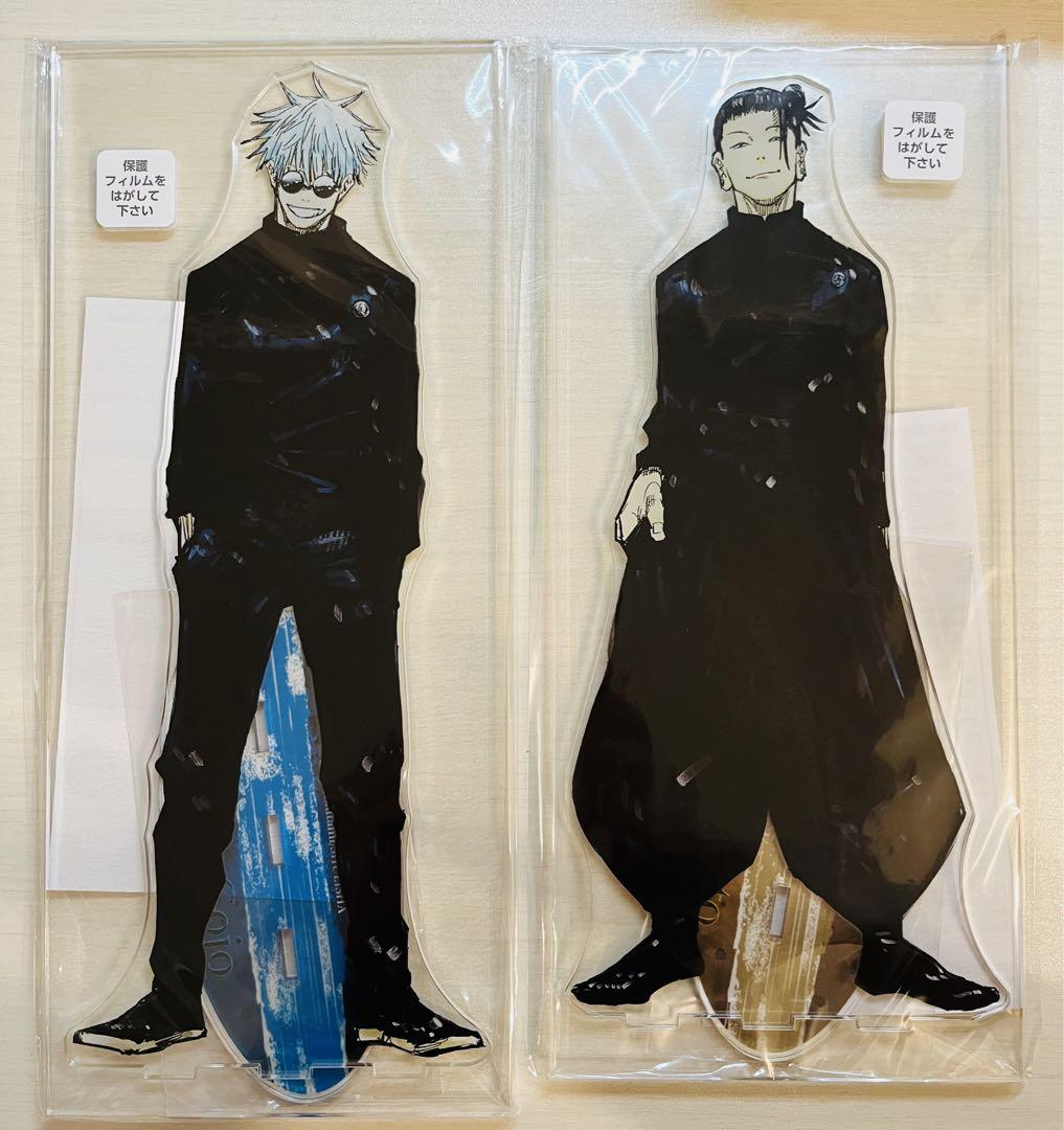 

[USED] Jujutsu Kaisen Gojo Satoru Geto Suguru Acrylic MEGA Figure