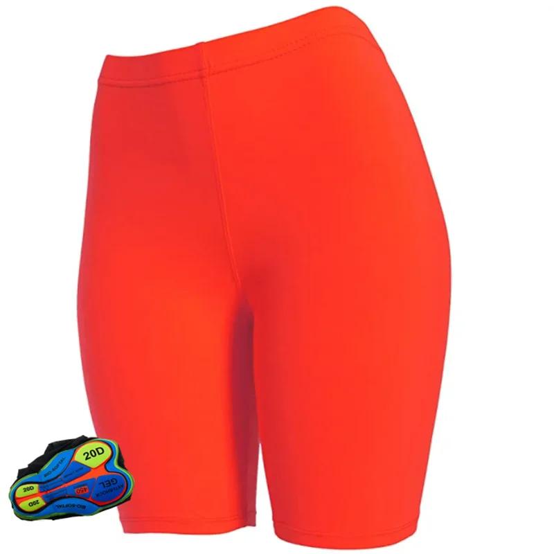 Pantaloncini da Ciclismo Imbottiti in Gel 20D Pro Team Uomo Pantaloncini Corti da Bicicletta Pantaloni da Mountain Bike Calzamaglia Abbigliamento Sportivo Abbigliamento da Bicicletta
