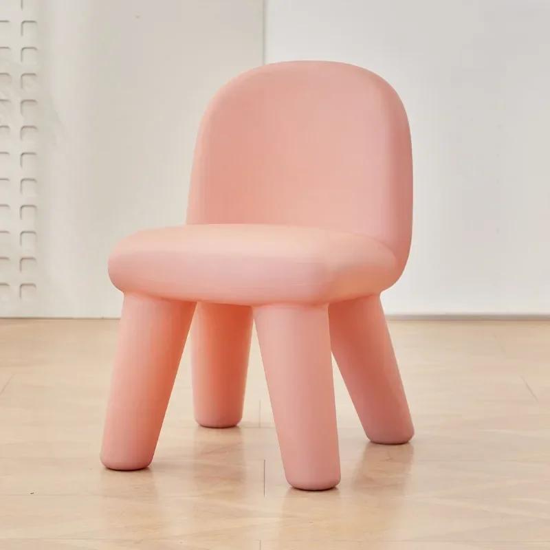 Creative Color Mushroom Dining Chair Thickened Design Can Be Used For Living Room Lounge Chair Bedroom Household Plastic Stool