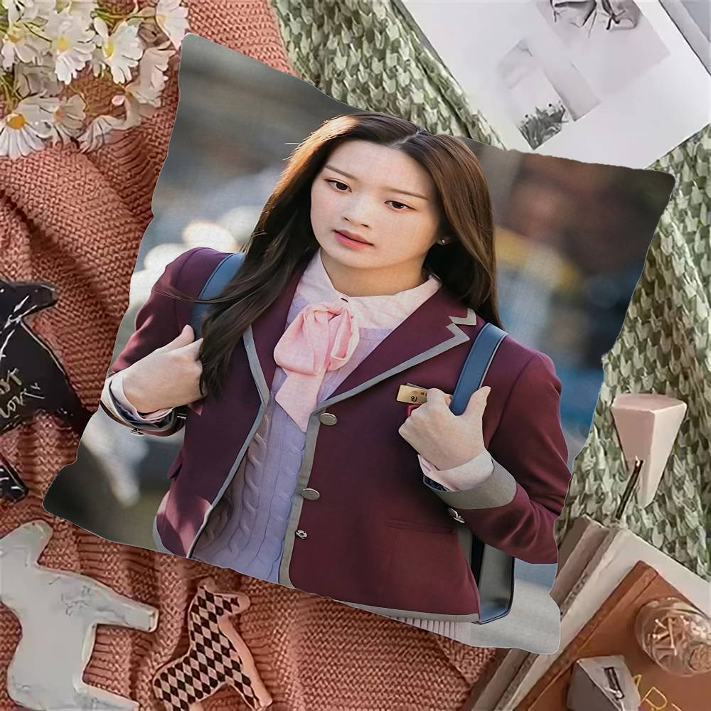 Korean TV True Beauty Pillow Gift Home Office Decoration Bedroom Sofa Car Cushion Cover Case 45x45