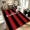 A.C. Milan A rug suitable for office chair areas living rooms and computer desks perfect for home offices and an ideal holiday gift