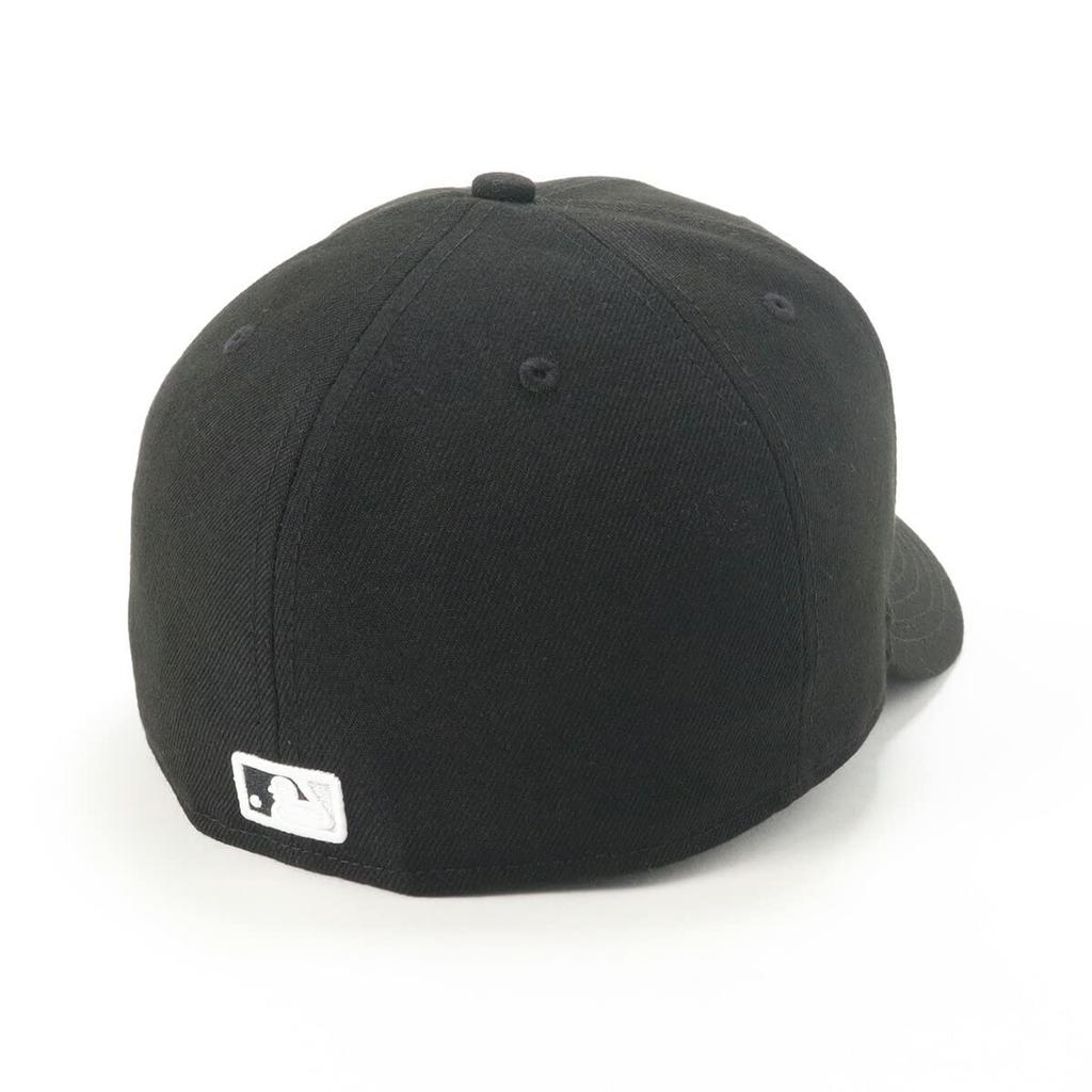 New Era 59FIFTY Chicago White Sox Black Pre-Curved Cap, 62.5cm