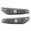 2 Stück Seitenmarkierungsblinker ohne Glühbirne für E90 E91 E92 E93 3er 2006 2011 (Grau)
