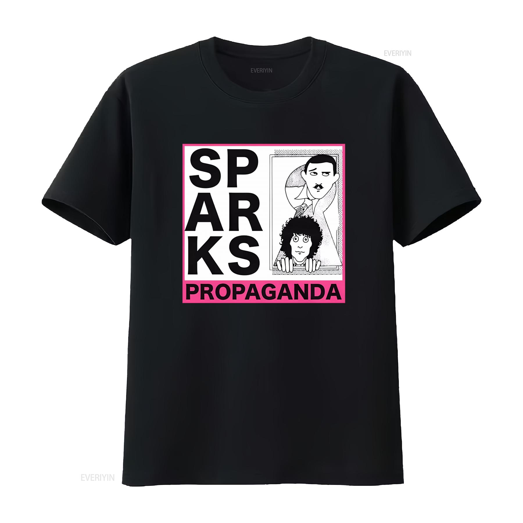 

Sparks Band T shirt Pop Art Rock Glam for vintage Washed graphic Unisex Breathable designer clothes Stretched fashion homme 4XL