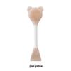 Bear-Shaped Double-Headed Cleansing and Makeup Brush Tool