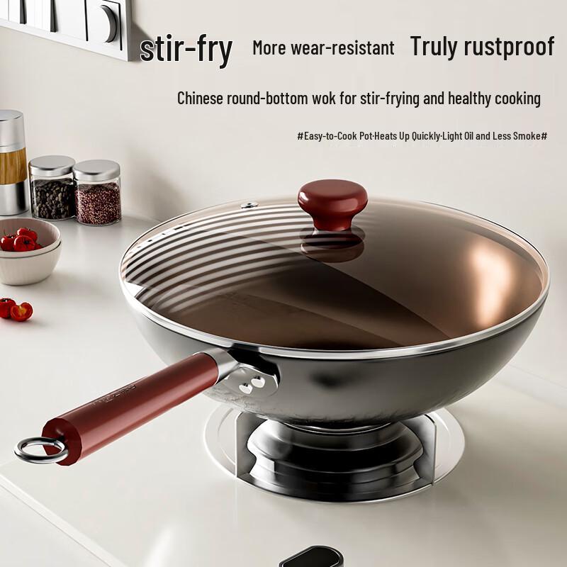 Jin Sao Zi Traditional Cast Iron Wok