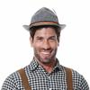 Dress Up Oktoberfest Hat Bavarian Costume Cosplay Cap Feather Decors Hat  Photo Props
