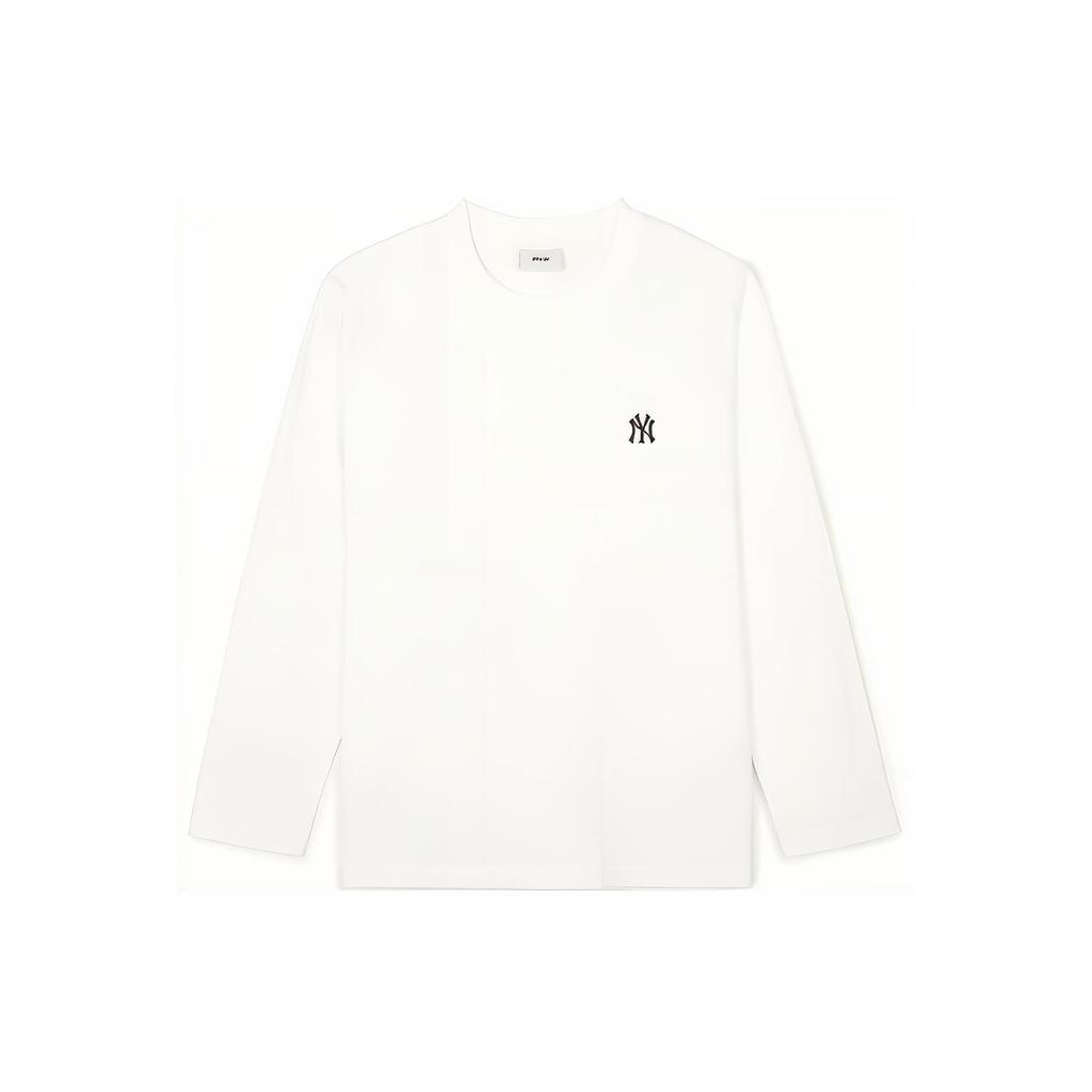 New MLB New York Yankees T Shirts Unisex Ivory 3ATSB0141-50IVS