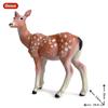 Oenux Simulation Wild Animals Toy Desert Camel Donkey Alpaca Antelope Elk Deer Model Action Figures PVC Decoration Kids Gift