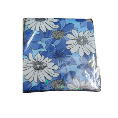 @ Blaue Blume Design Kunststoff Bedruckte Tischdecke 35x35 Zoll MJ-136-60% Rabatt