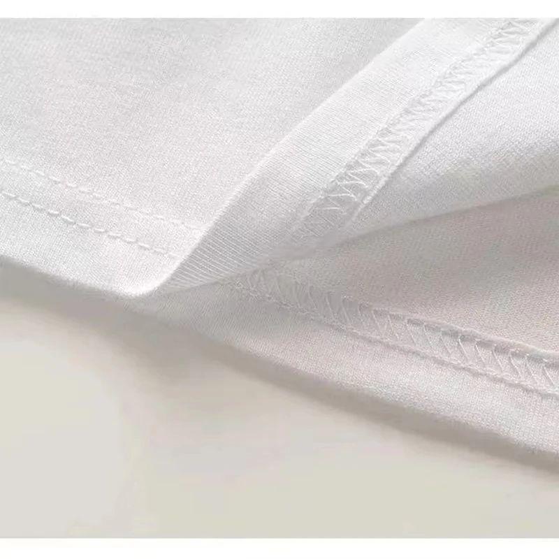 Y2k Top American Alphabet Printed Graphic T-shirt Oversized T-shirt Harajuku Goth Street Retro Hip Hop Men  Women T-shirt