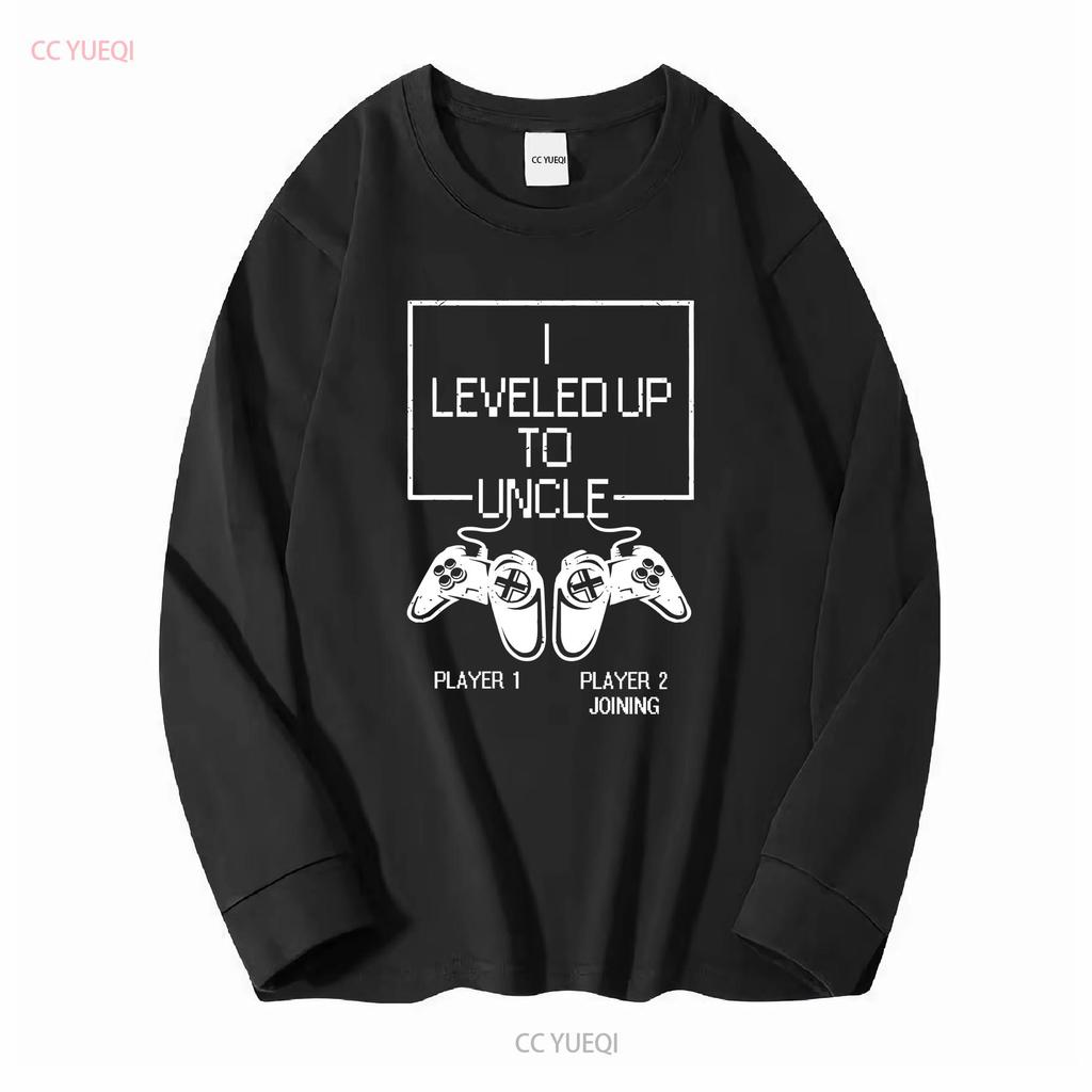 Onkel T-Shirt Neue Ankündigung Best Leveled Up Vintage Gewaschenes Oberteil Für Den Alltag Stilvoll Leicht Unisex Lässig